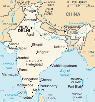 Photo credit: US Gov / CIA World Factbook