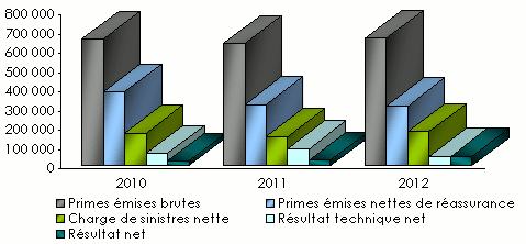 Oman Insurance Company indicateurs techniques