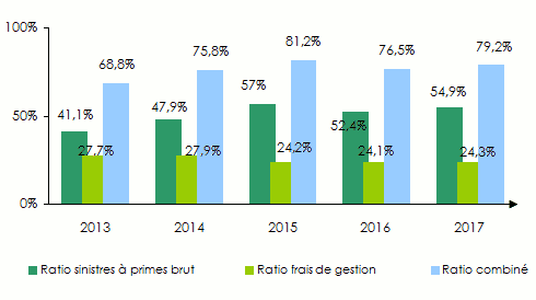 CAAT-Algérie ratios techniques non vie