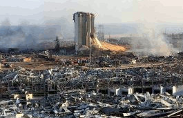 explosions port of Beirut