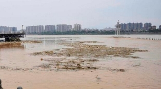 Inondations au Sud de la Chine